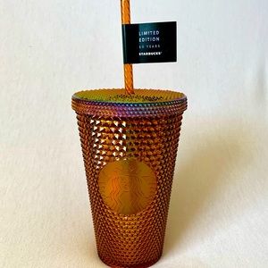 Starbucks 50th Anniversary 16oz Honeycomb Gold
